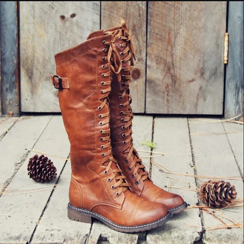FEDONAS Ins stivali alti al ginocchio in vera pelle da donna Chunk platform Punk autunno inverno scarpe donna stivali lunghi da moto alti 322 FEDONAS Ins stivali alti al ginocchio in vera pelle da donna Chunk platform Punk autunno inverno scarpe donna stivali lunghi da moto alti 322