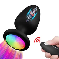 Anal Plug Vibrator LED APP Drahtlose Steuerung Butt Plug Prostata Vibrierender Massagegerät Masturbator Erwachsene Sex Spielzeug für Frauen Männer Homosexuell 1