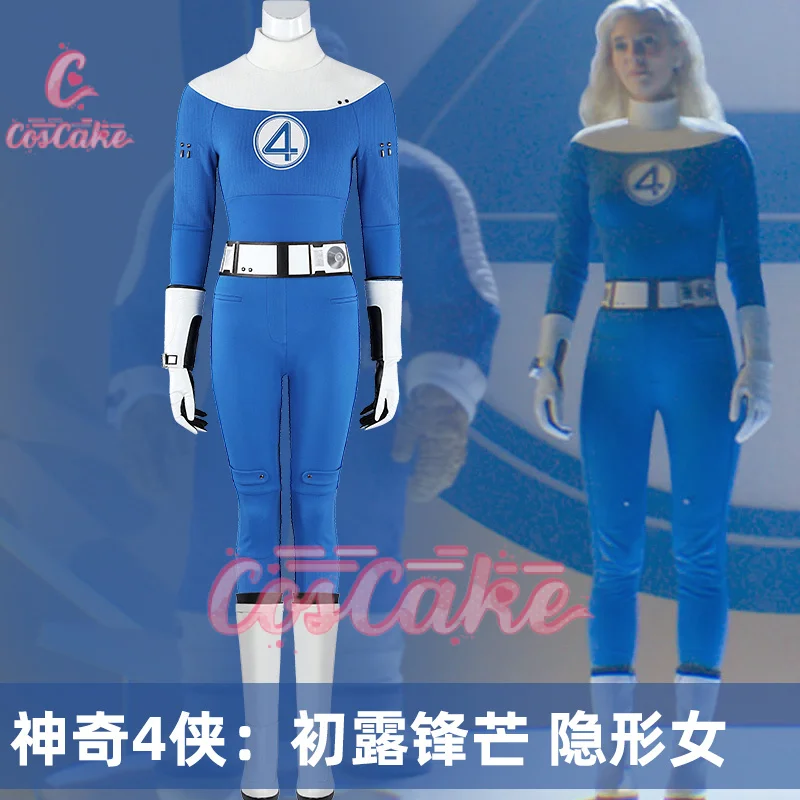 Fantastic Four The Invisible Woman Susan コスプレ衣装 ゲーム COS