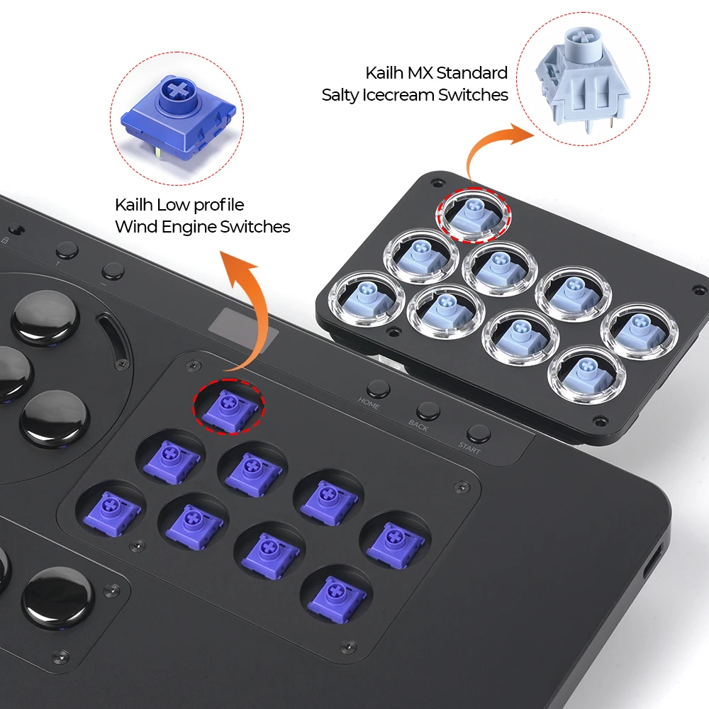 レバーレス Haute Pad XとBOOTER 5 レバーレス Haute Pad XとBOOTER 5 PC、PS4、PS5、Hitbox