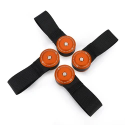 Enhanced Rear Luggage Cargo Rack for Motorcycles - Premium Motorcycle Accessory for Adventure and Touring (Orange)