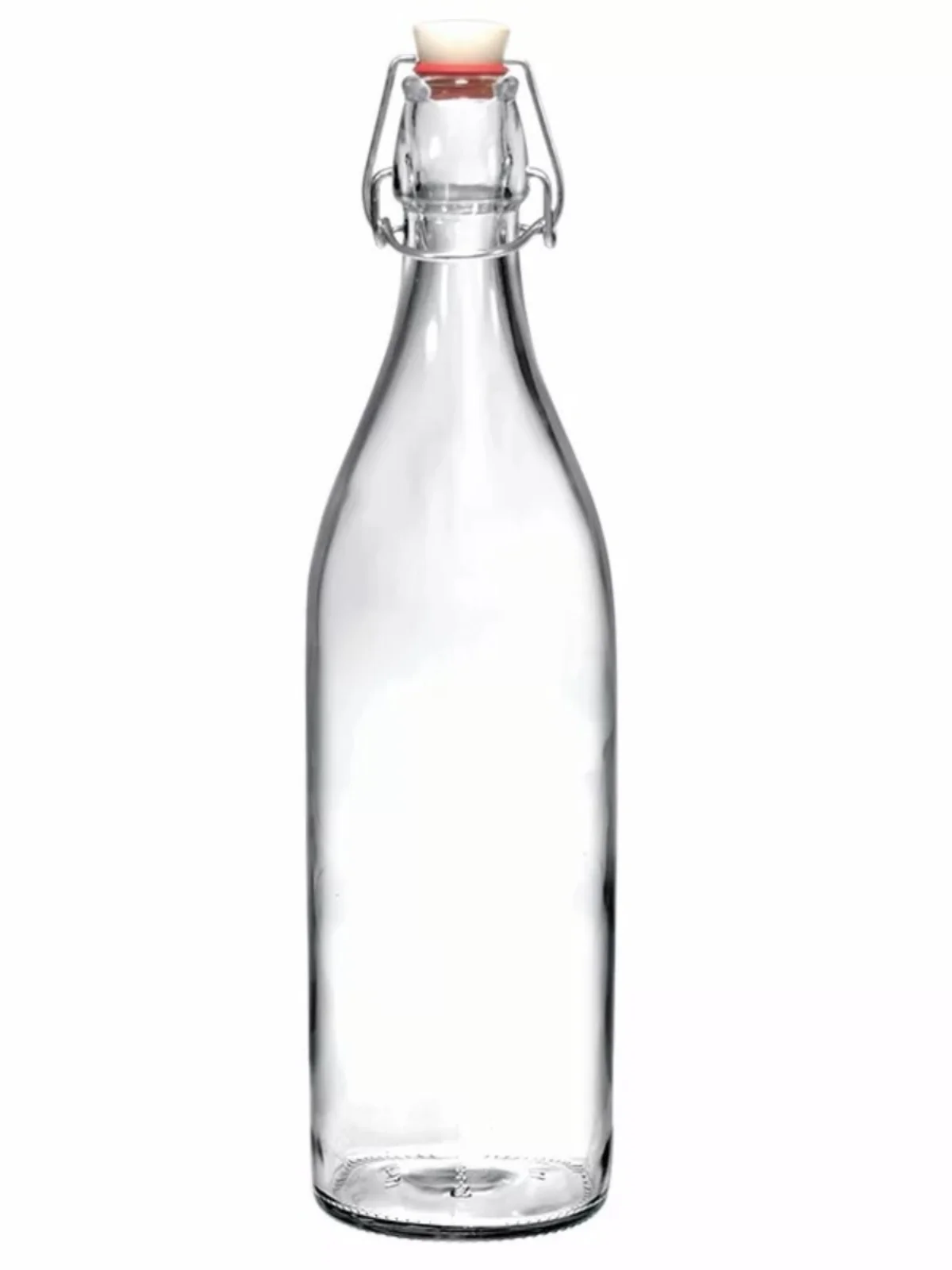 Sed Glass Liquor Bottle 500ML 000ML 250ML Emp Bottle for Brewing Alcohol And Beverages round ape Kitchen Storage Jar