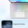 CRELNADER Dual Screen Laptop 7 Inch Touch Screen Metal Case RGB Backlit Fingerprint Unlock Window 11 Ultrathin Laptops Notebook 5