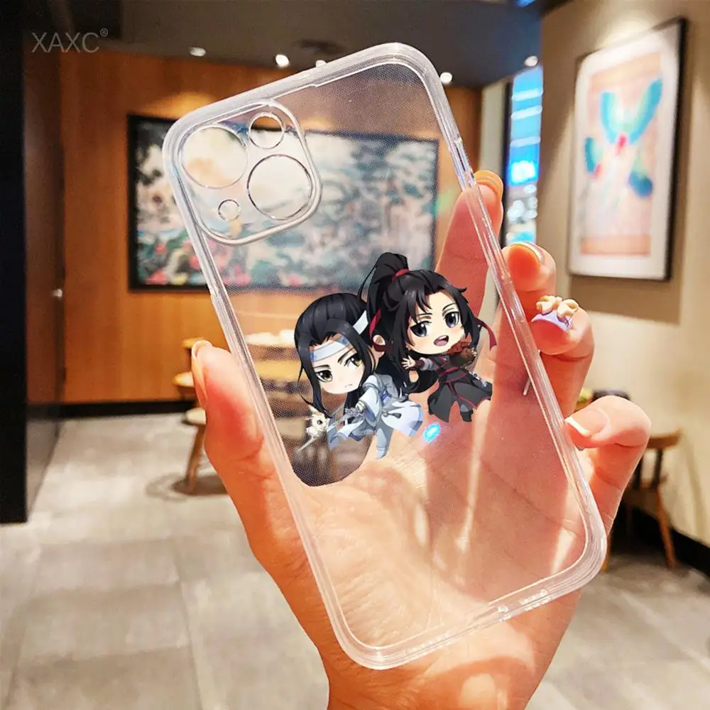 Elegant Mo DAO Zu Shi Transparent Phone Case