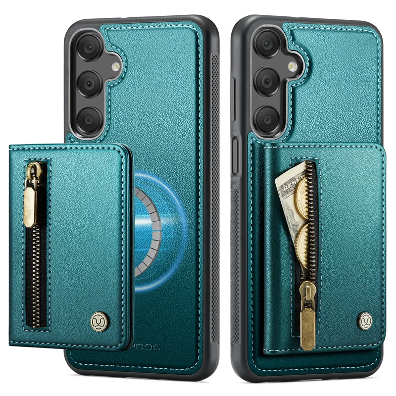 Elegant Magnetic Flip Leather Wallet Phone Case - Universal Design