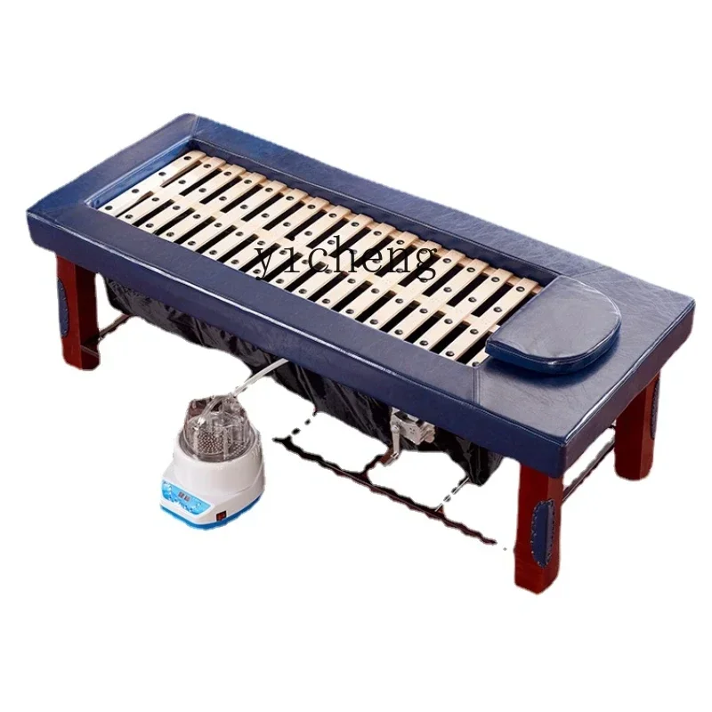 

ZC Steaming Bed Chinese Herbal Medicine Moxibustion Bed Household Physiotherapy Bed Automatic Smoke-Free Massage Couch