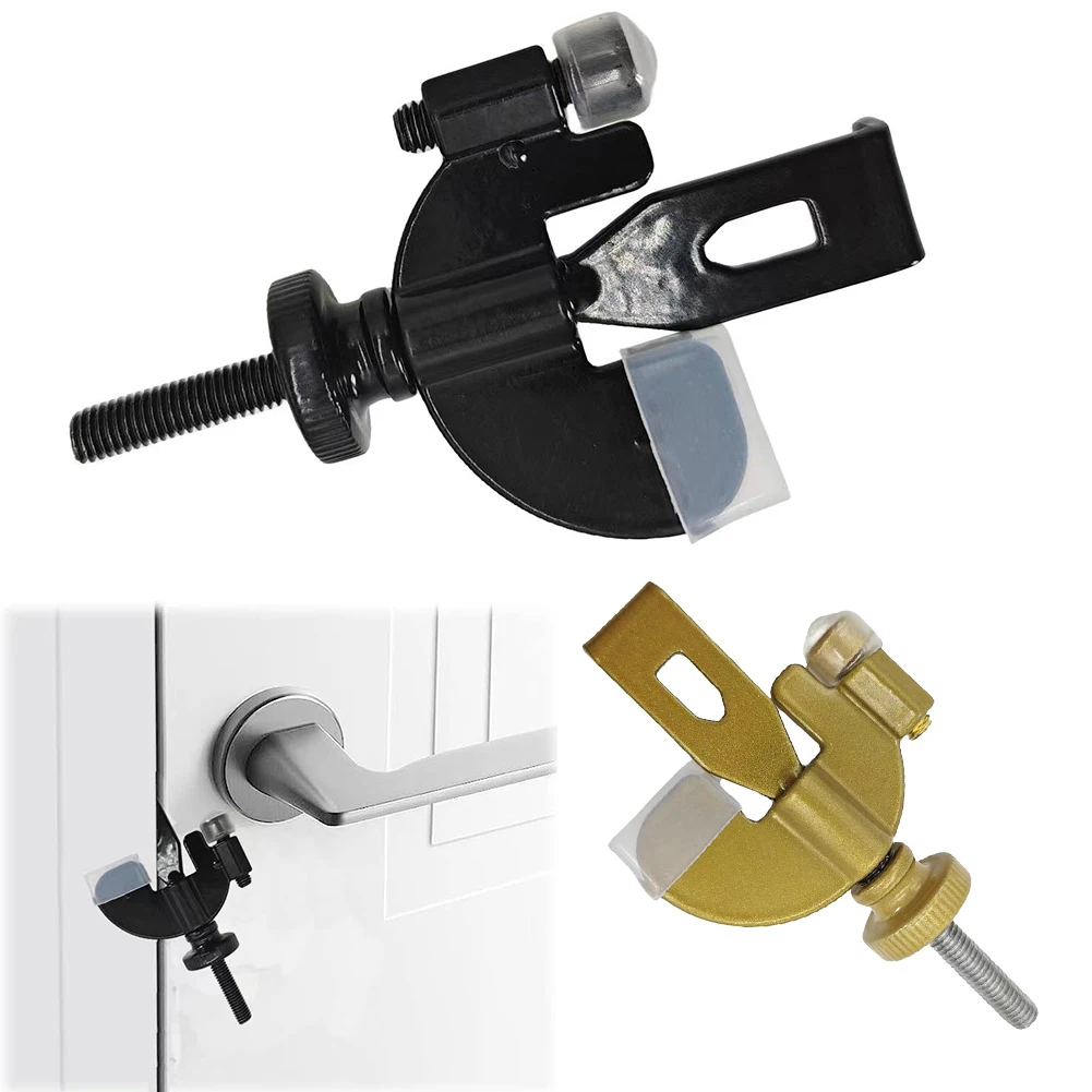 Description Picture 3 of itemPortable Hotel Door Lock Travel Hotel Self-Defense Anti-Theft Stopper Safe Latch 3 In 1 Security Privacy Protection Lock Latch