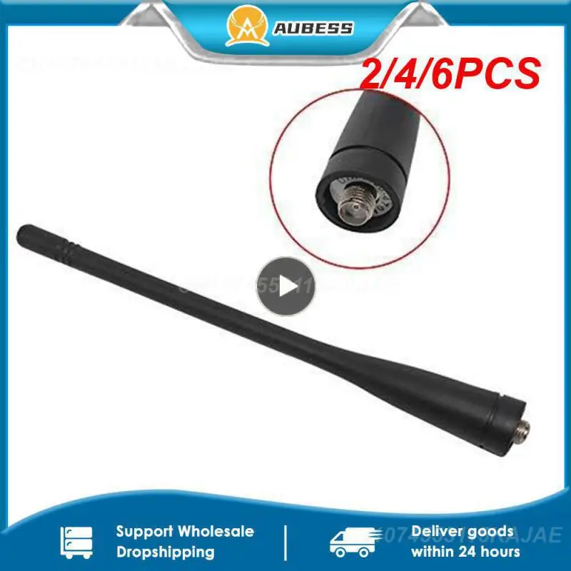 

Dual Segment Antenna Strong Electrical Conductivity 17cm Dual Frequency V5ru Antenna Female Rubber Antenna Anti-jamming