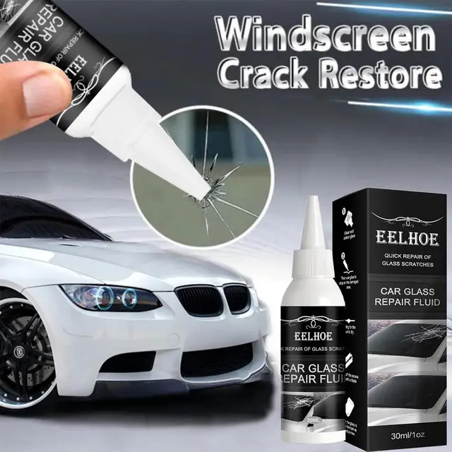 Windschutzscheibe Reparatur Kit Riss Chip Glas Reparatur Set Auto  Windschutz Glas Reparatur Füllstoff DIY Kleber Werkzeug Schnell Fix Für  Chips risse