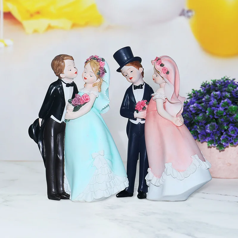 

Wedding Couples Home Decoration European Resin Crafts New Wedding Desktop Decoration Gifts Decorations for Home Home Decor