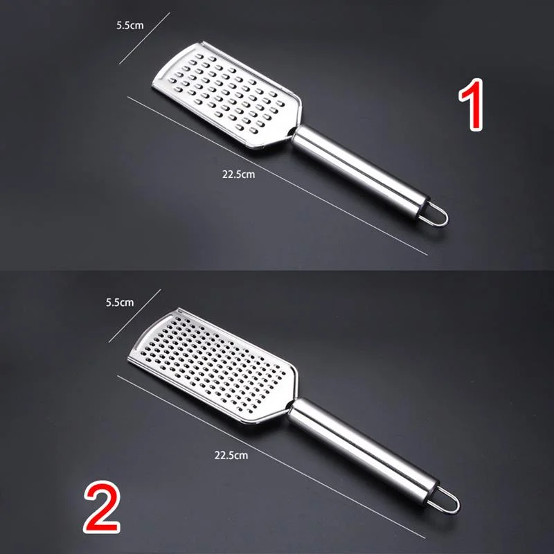 Stainless Steel Handheld Cheese Grater Rustproof Garlic Butter Grater  Slicer Multi-Purpose Kitchen Food Graters Kitchen Tools - AliExpress