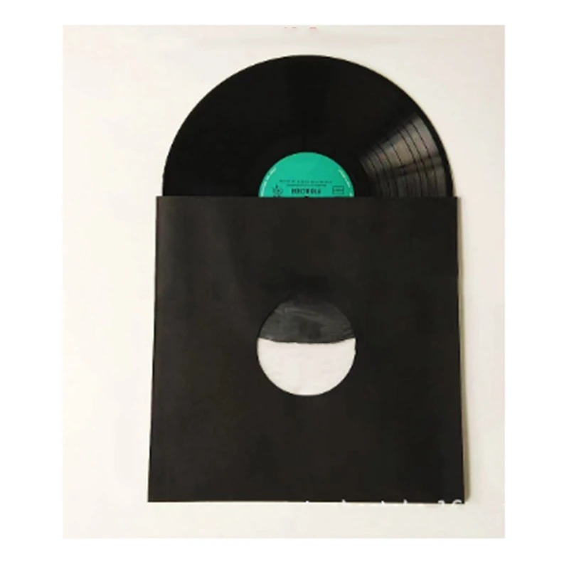 10Pcs Record Bag Vinyl Record Protective Sleeve Kraft Paper Standard Storage Outer Protector