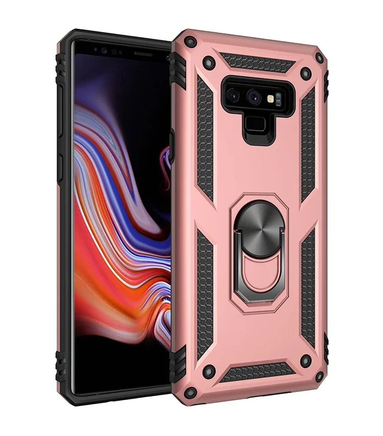 Luxury Armor Shockproof Silicone Bumper Case with Hard PC Cover