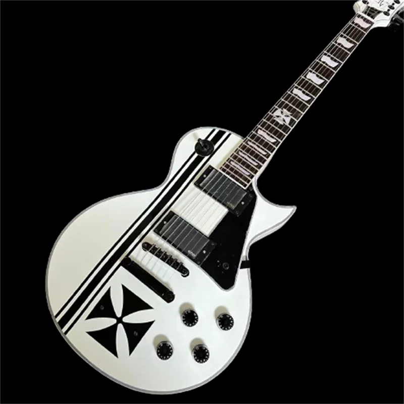 

Customized Factory Electric Guitar Iron Cross Rosewood Fingerboard