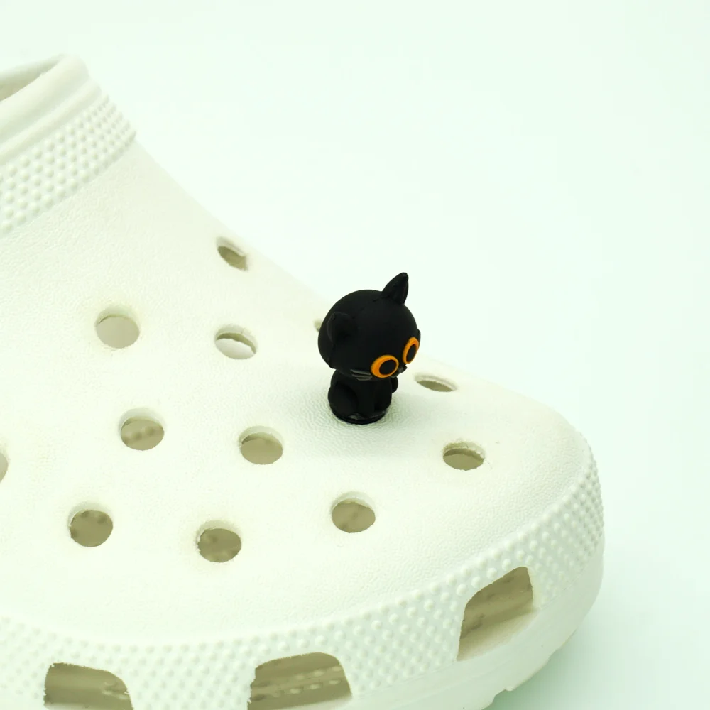 1/15 Stück 3D-Halloween-Anstecknadeln für Schuhe, schreckliche Party-Schuhanhänger für Damen und Herren, Kind, Geisterkatze, Hexe, Zubehör, Dekorationen, Schnalle – Detail 3