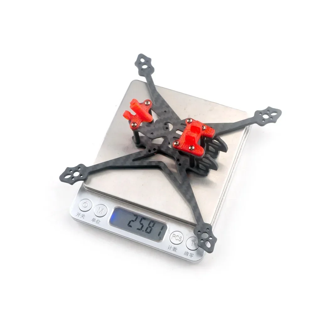 Sada karbonového rámu 3.5" pro FPV dron HappyModel Crux35