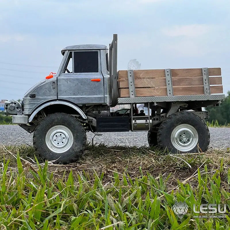 In Stock New LESU 1/10 4*4 RAVE-UM406 Mini RC Off Road Car Metal 2 Speed Transmission Climbing Remote Control Toys KIT Vehicle 3