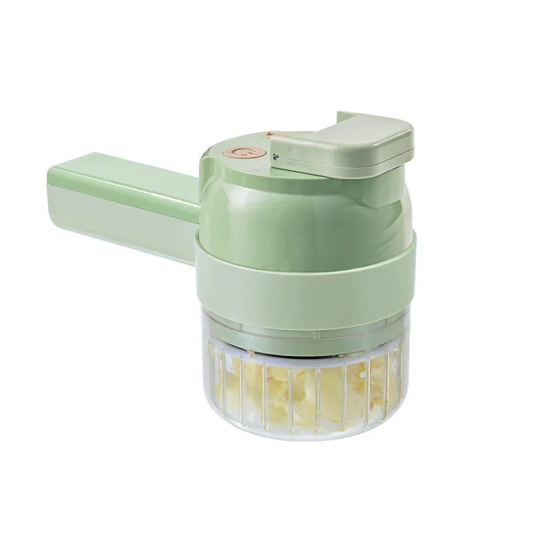 Vegetable Chopper 1PC Household Multifunctional USB Rechargeable Garlic Beater Cooker Peeler Brush Dish Whisk Handheld Cooker
