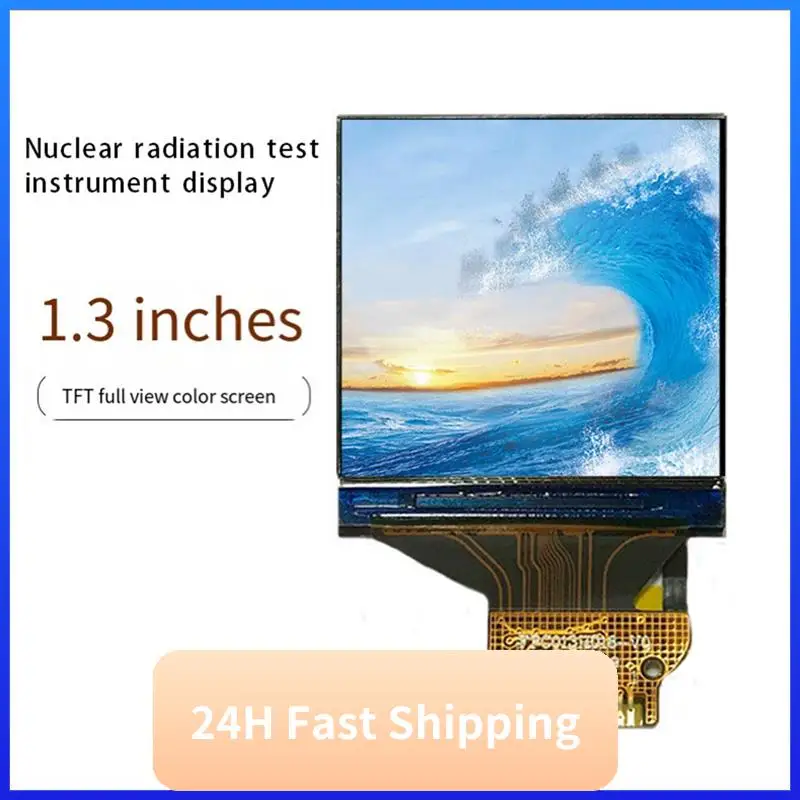 Nuclear Radiation Detector LCD Screen 240X240 Capacitive 1.3 Inch Test Display Nuclear Radiation Tester Color Screen Easy To Use
