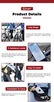 Dispositif d'assistance électrique pour vélo, Kit de rehausseur de vélo électrique économique, Accessoires de vélo 25 km/h 6