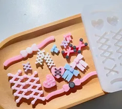 DIY Heart Bow Tie Heart Shaped Silicone Epoxy Resin Mold Jewelry Tool Jewelry Accessories Jewelry Filling