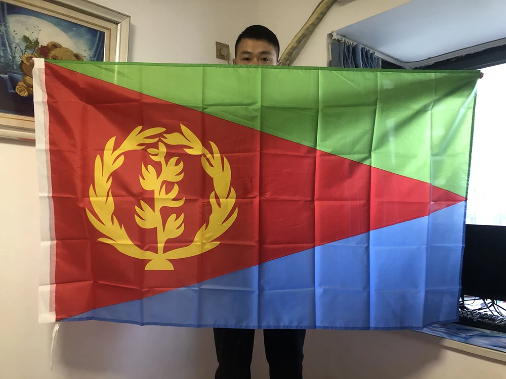 Eritrea Hanging Flag Banner 1