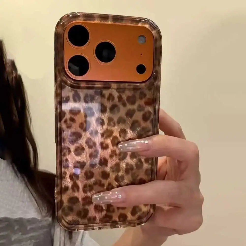 Gold Leopard Fashion Phone Case