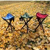 Portable 1PC Foldable Outdoor Triangle Beach Chairs Stool Lightweight Ultralight Camping Fishing Picnic Chair Multifunction 3