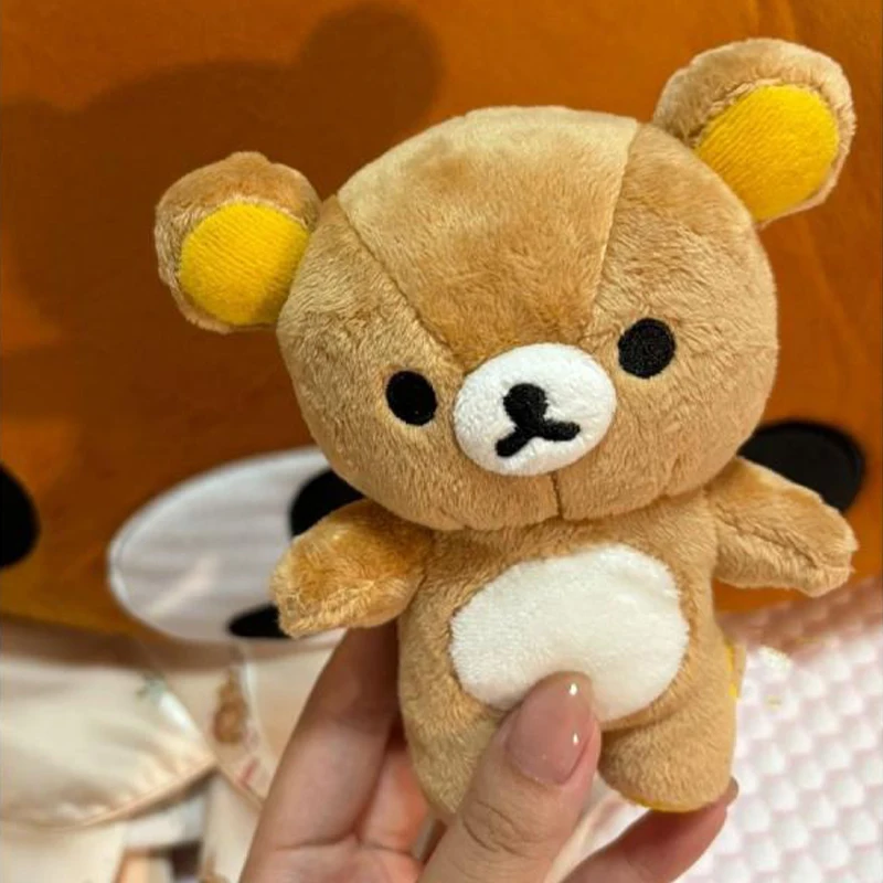thumbnail image 1 of Kawaii Cartoon Rilakkuma Plush Doll Pendant Super Soft Couple Backpack Decoration Cute Girls Toys Christmas Gift For Girlfriend, 1 of 5