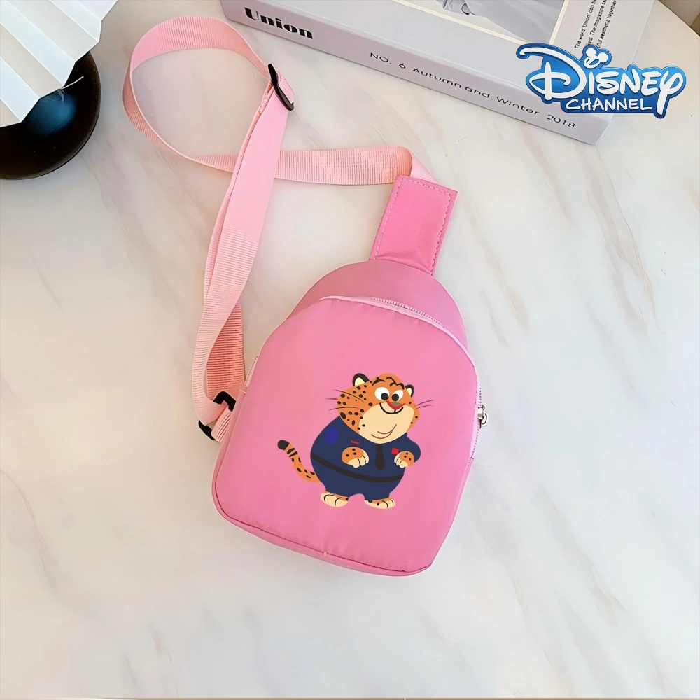 Zootopia 2 Judy Hopps Chibi Fanny Pack, petit sac de poitrine pour enfants, idée cadeau pour les passionnés de films Disney