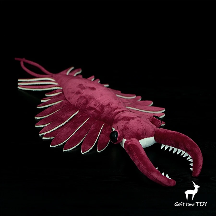 Scopa Gamberetti Ad Alta Fedeltà Anime Cute Plushie Cambrian Periodo Giocattoli Di Peluche Animali Realistici Simulazione Bambola Di Pezza Kawai Gioca