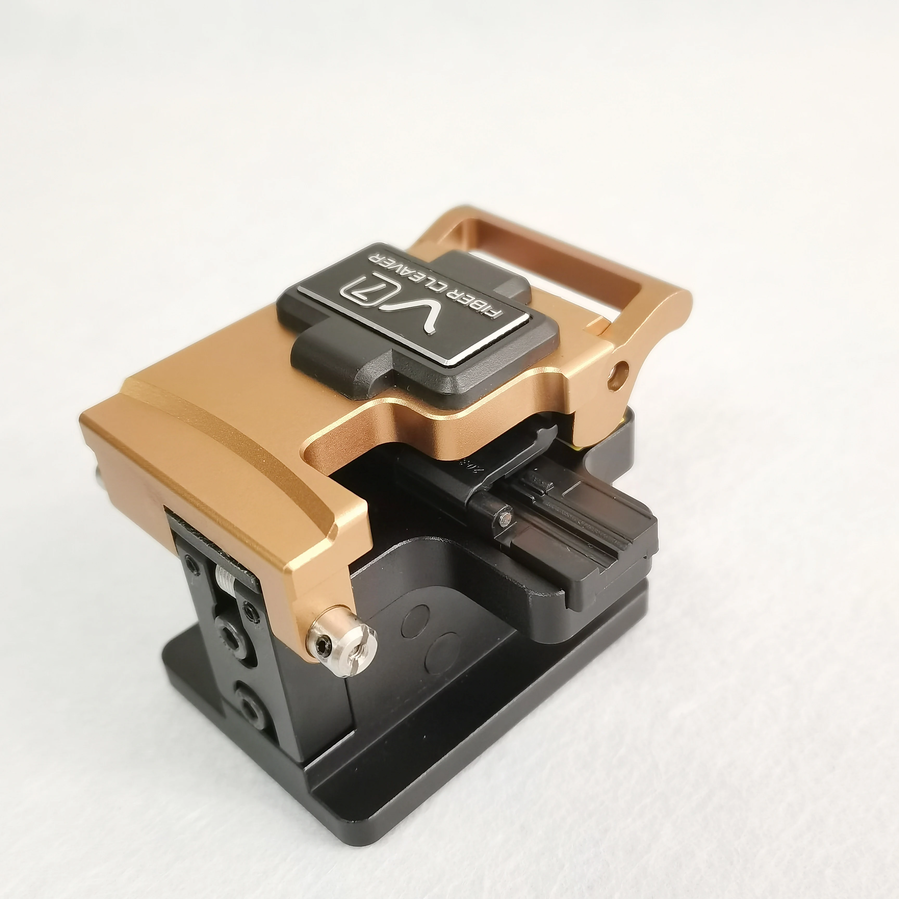 FTTH High Precision V7 For Hot Fusion Optical Fiber Cleaver Cutter Tool Kit V7 Fiber Optic Cutting Tool Made in Korea