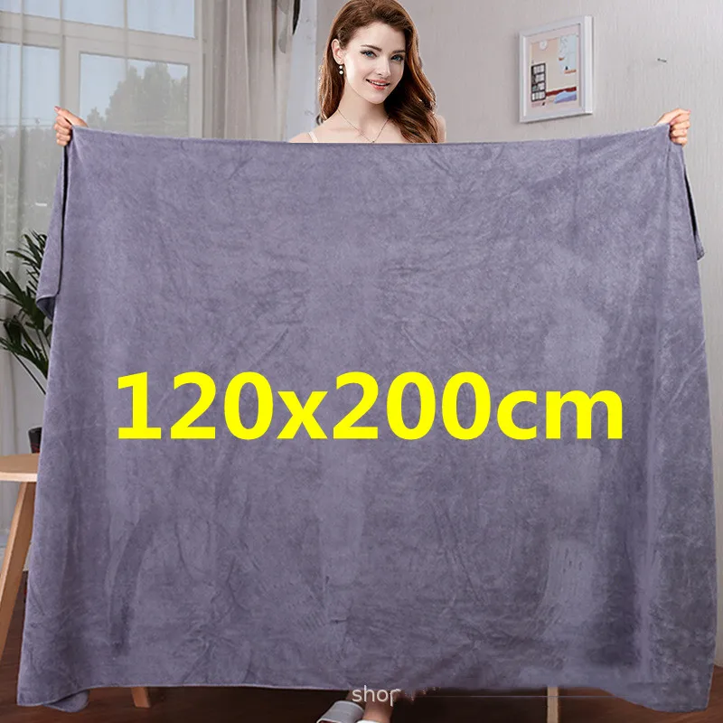 bath towel extra-large microfiber bath towel, super absorbent and quick-dry travel camping towel swimming sports towel