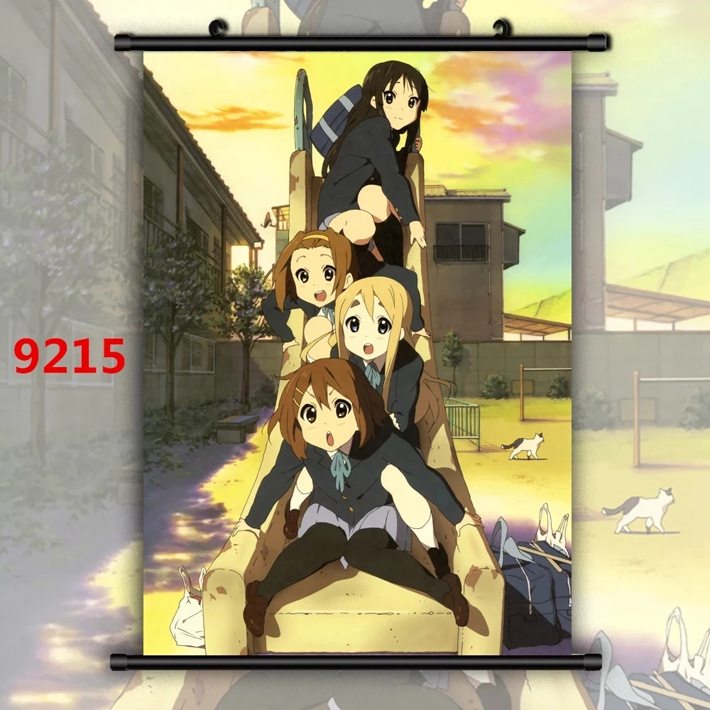 K-ON! O filme anime poster série tv impressão em tela cartaz pintura de  parede decoração presente personalizar - AliExpress