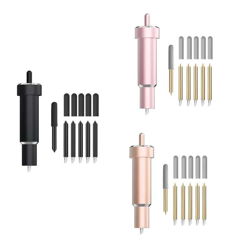 Deep Cut Blade For Cricut Maker 3/Maker/Explore 3/Air 2/Air/One/Venture 60&deg;Deep Point Blade And Housing