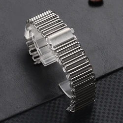Premium Stainless Steel Quick Release Watch Strap - High - Quality Universal Metal Bracelet - 22mm (Silver)
