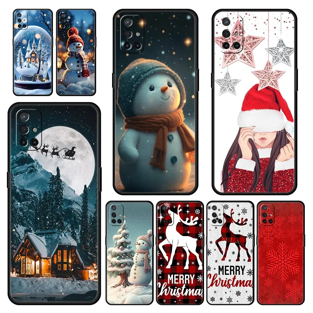 Festive Christmas Graphic Printed Phone Case Cover