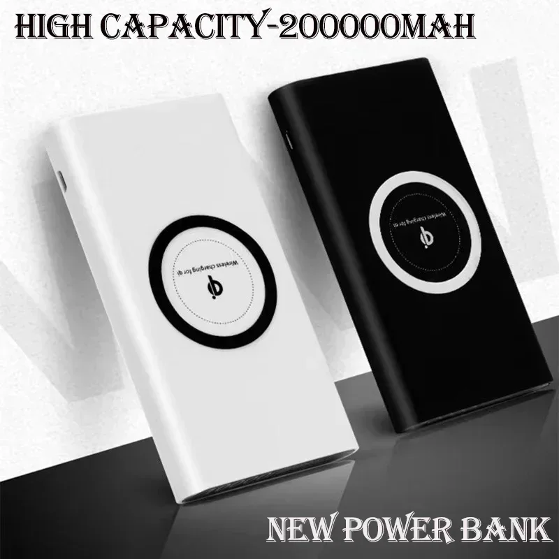 Spedizione Gratuita 2023New Wireless Fastcharging Powerbank Portatile 200000Mahled Display Batteria Esterna Forhtc Powerbank Iphone