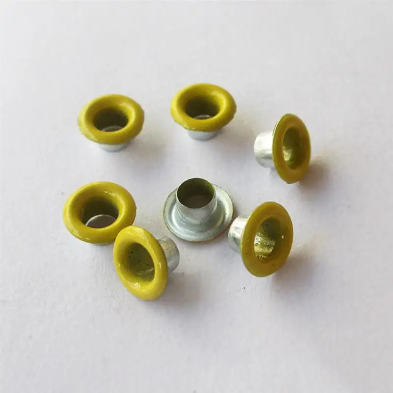 Iron Clothes Eyelet Button Set 100PCS 10mm /8mm /6mm eyelet grommet ring,eyelet grommet ring kit,grommet eyelet kit,screw back eyelets,metal eyelet buttons