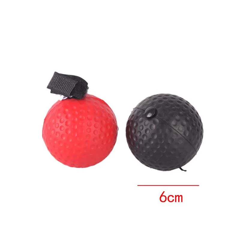 Fighting Boxing Reflex Ball for Reflex Speed Training MMA Boxing Punch Muay Thai Exercise Bumper Ball Equipment Boxing Punching Bag Boxing Speed Ball Boxing Reaction Ball 1 PCS