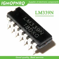 10PCS LM339N DIP14 LM339 DIP 339N DIP-14 Quad Single Supply Comparators