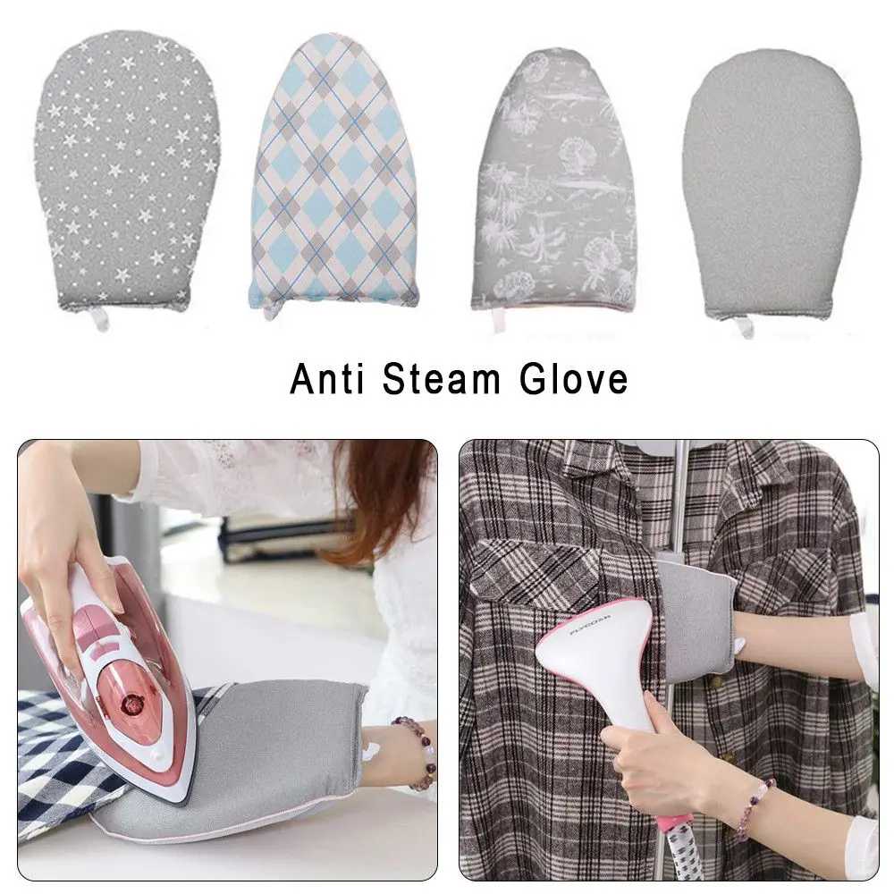 Hand Held Holder Iron Table Rack Heat Resistant Glove Sleeve Anti Steam
