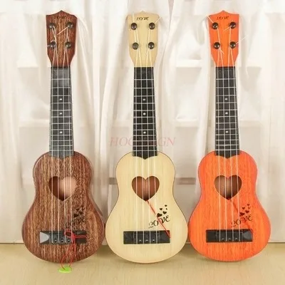 

Children's Guitar Beginner's Guitar Playable Guitar [Free String Pulling Piece] Yukrili Musical Instrument Toy