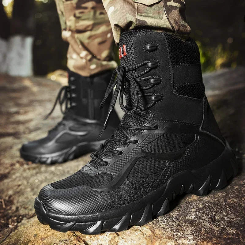 Ultralight Tactical Motorcycle Boots 2