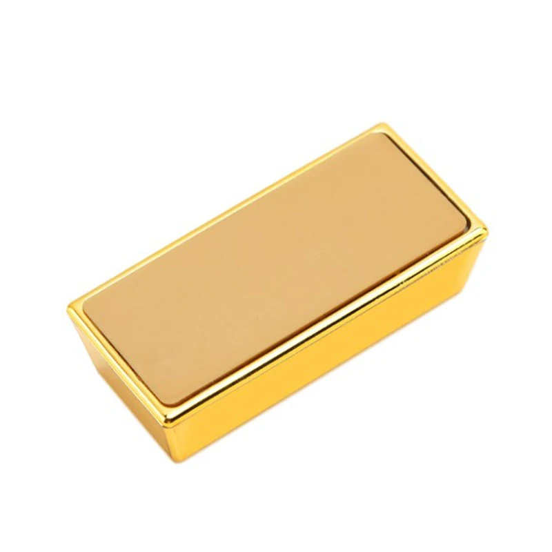 Golden Brick Simulated Gold Bullion Paperweight