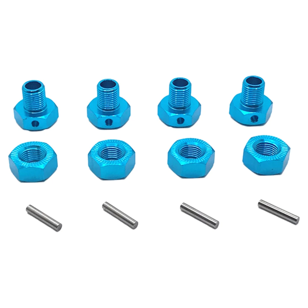 

8 шт. алюминиевый сплав колесо с шестигранным креплением сильный адаптер для JLB J3 1/10 RC автомобильные обновленные аксессуары