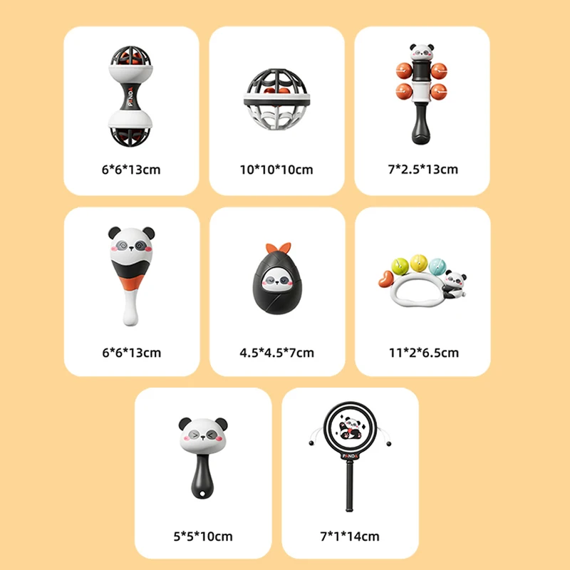 Montessori Baby Rattle Toy 6