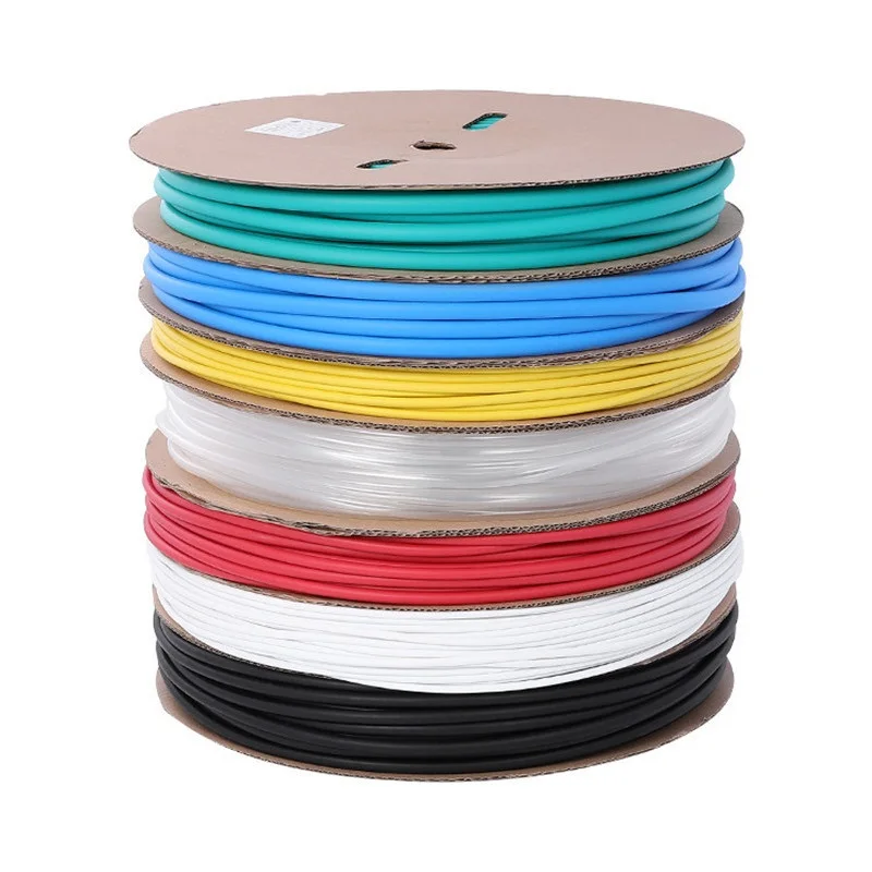 Heat shrink tubing 1 meter 2:1 shrink ratio polyolefin insulated cable sleeve &Phi;0.6mm-14mm