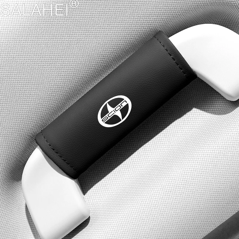 Per Toyota Scion Xa Xb Xd Iq Avensis Yaris Leather Car Roof Bracciolo Pull Cover Maniglia Guanti Protezione Accessori Interni Auto