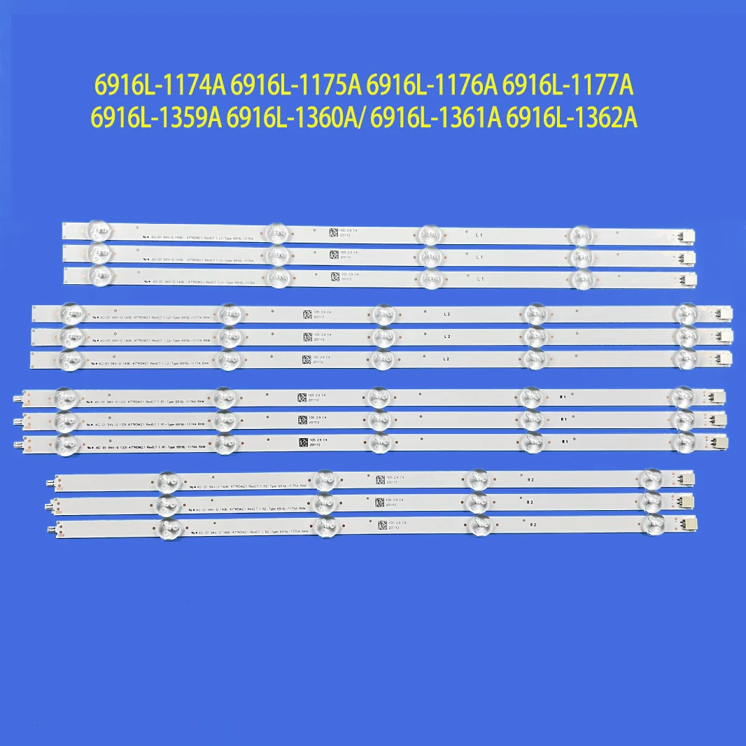 LED-Backlight-Strip-For-47la620s-47la620-47ln540v-6916l-1259a-6916l ...